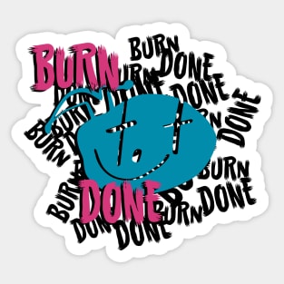 Jhope Burn Sticker